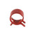 1/2" Hose Clamp, 5/16" Wide, 0.46" Max Free ID, Treated Spring Steel (Qty: 100)