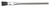 1/2" Acid Brush, Tin Handle, Horse Hair Bristles (Qty: 144)