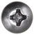 Stainless Steel Tapping Screw #10 x 3/4", Phillips Pan Head (Qty: 50)