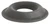 #8 Flanged Countersunk Brass Washer, 5/8" OD, Black Zinc Finish (Qty: 100)