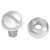1/4"-20 x 5/8" Natural Nylon License Plate Screw & Nut (Qty: 25)