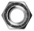 10mm-1.5 DIN 934 Hex Nut, Class 8, Zinc Finish (Qty: 50)