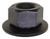 5/16"-18 Free Spinning SEMS Washer Nut 3/4" OD, Black Phosphate Finish (Qty: 50)