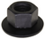 3/8"-16 Free Spinning SEMS Hex Washer Nut 7/8" OD, Phoshpate Finish (Qty: 25)