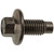 M12-1.75 Oil Drain Plug With Gasket 13mm Hex for Ford YS4Z-6730AA (Qty: 2)