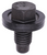 M12-1.75 Oil Drain Plug With Rubber Gasket, for Ford F5RZ-6730-B (Qty: 2)