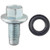 M12-1.75  Oil Drain Plug With Rubber Gasket, for GM and Isuzu (Qty: 2)