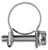 Type G Miniature Hose Clamp 17/32" to 5/8" Range, 9mm (11/32") Band  (Qty: 10)