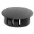 3/4" Hole Plug, Black Nylon, Locking  (Qty: 50)