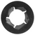 Pushnut Bolt Retainer for 5/16" Bolt, 5/8" OD, Black Phosphate (Qty: 100)