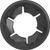 Pushnut Bolt Retainer for 1/2" Bolt 15/16" OD Black Phosphate (Qty: 100)