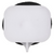 Rocker Moulding Clip With Sealer, White Nylon, 14x18mm Head, for Ford (Qty: 10)