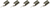 E10 Screw Lamp Holder Bulb Socket, Long Pins (Pack of 5)