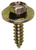 Tapping Screw #10 x 3/4" with 5/16 Hex Head SEMS, 19/32" Washer (Qty: 50)