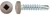 #8 x 3/4 Square Pan Self-Drilling TEK Zinc Tan Painted Head (Qty: 100)