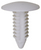 Fender Bumper Shield Retainer, WHITE Version of Auveco 11146 (Qty: 25)