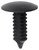 Fender & Bumper Shield Retainer, Nylon, for Chyrsler 6501948 (Qty: 50)