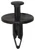 Push-Type Retainer 7/8" Length, 1" Head Diameter, for GM and Ford (Qty: 25)