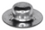 Washer Cap Fastener, Axle Cap Nut, 1/4" Rod End Fastener, 0.289" OD (Qty: 100)