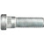 Grade 8 Wheel Bolt 7/16"-20 Thread 1.47/1.5 Long, for GM/Chrysler/Jeep (Qty: 10)