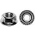 Serrated Spin Lock Nut, #10-24 Thread, 1/2" OD (Qty: 100)
