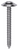 Tapping Screw #8 x 1-1/2" With #6 Phillips Oval SEMS Head (Qty: 50)