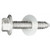 Stainless Steel Mirror Mounting Screw 1/4"-20 x 1-1/4" for GM and Ford (Qty: 25)