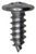 Stainless Steel Tapping Screw #8 x 7/16" Wheel Moulding Chrome Finish (Qty: 100)