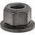 M6-1.0 Free Spinning Washer Nut 16mm OD, Phosphate, for Ford N621905 (Qty: 50)