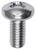 M6-1.0 x 12mm Machine Screws, DIN 7985, Phillips Pan Head (Qty: 100)