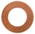 Copper Washer 1/2" ID, 7/8" OD, 1/16" Thick (Qty: 25)
