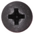Tapping Screw #10 x 1" Phillips Pan Head TEKS With #2 Drill Point (Qty: 50)