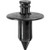 Push-Type Retainer, 18mm Head, 11mm Length, for Nissan & Toyota (Qty: 25)