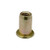 Large Flange Thin Sheet Nutsert 6mm-1.0, Zinc Finish (Qty: 25)