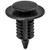 Trim Panel Retainer, Black Nylon, for Ford and Chrysler (Qty: 50)