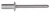 Closed End Rivet, 3/16" Shank, 1/8" to 1/4" Grip, for Ford &  Toyota (Qty: 50)