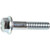 JIS B1189 Hex Flange Bolt, M8-1.25 x 40mm, Zinc Finish (Qty: 15)