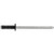 Specialty Rivet, Black, for Hyundai and Kia 14160-03133 (Qty: 25)