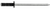 Specialty Rivet, Black, for Hyundai and Kia 14160-03133 (Qty: 25)