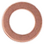 Copper Washer 5/16" ID, 1/2" OD, 1/32" Thick (Qty: 50)