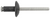 Peel Type Rivet, 1/4" Shank, 1/8" - 21/64" Grip, for Ford N808689-S417 (Qty: 10)
