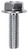 JIS B1189 Hex Flange Bolt, M6-1.0 X 20mm, Zinc Finish (Qty: 50)