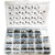 185 Piece Splash Shield Quik-Select II Kit, 23 Varietes