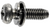 M6-1.0 x 19mm Thread Cut Screw, Locking & Flat Washer SEMS for Hyundai (Qty: 50)