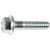 JIS B1189 Hex Flange Bolt, M8-1.25 x 35mm, Zinc Finish (Qty: 15)