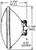 4535 Sealed Beam Lamp Spotlight Bulb Light PAR46 5.75" 30 Watt 6.4 Volt Wagner 4535 Sealed Beam Lamp Spotlight Bulb Light PAR46 5.75" 30 Watt 6.4 Volt Wagner