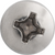 License Plate Screw M6-1.0 x 16mm Phillips Pan Head Stainless Steel (Qty: 25)