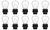 Box of 10 #3156 Lamp Auto Bulb Automotive Lightbulb