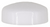 Pop-On Screw Cover White #10, For Use With Pop-On Base 13842 (Qty: 50)