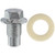 1/2"-20 Oil Drain Plug With Gasket, 9/16 Hex Head, for GM 3921988 (Qty: 15)